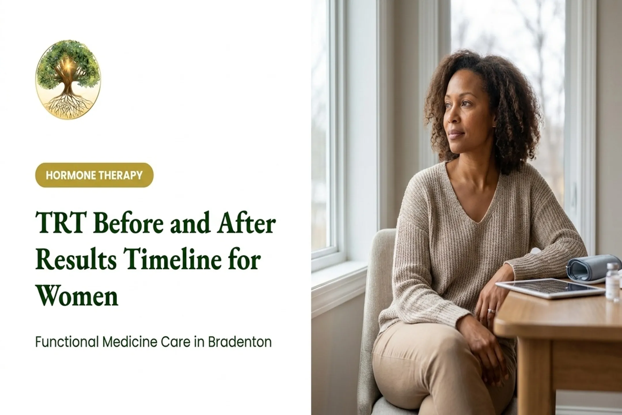 TRT Before and After Results Timeline for Women