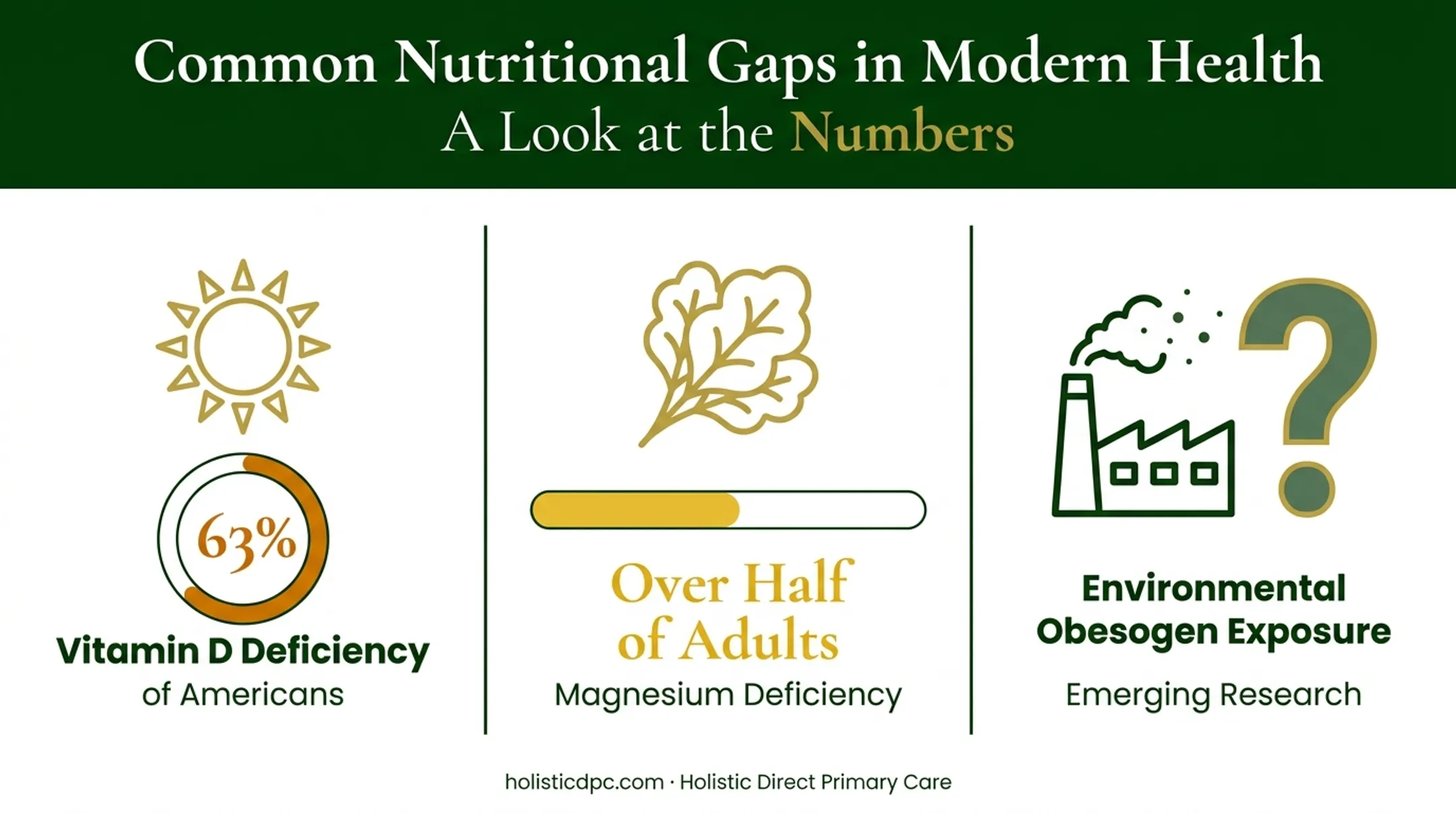 Common nutrient deficiencies impacting weight loss and metabolic regulation