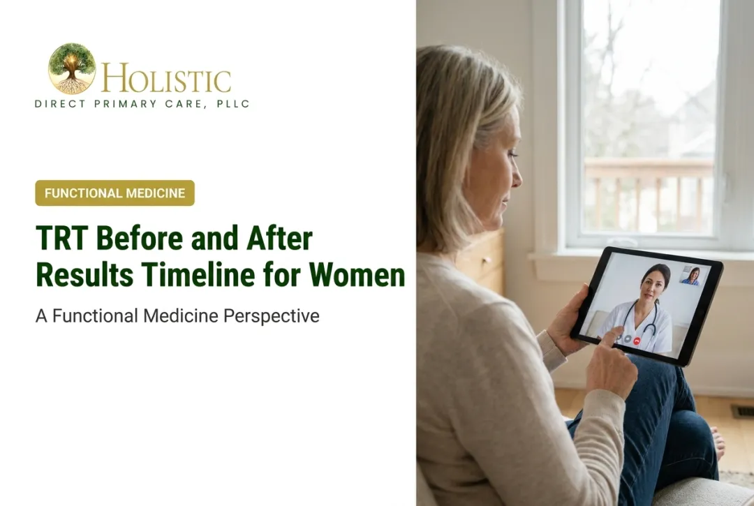 TRT Before and After Results Timeline for Women