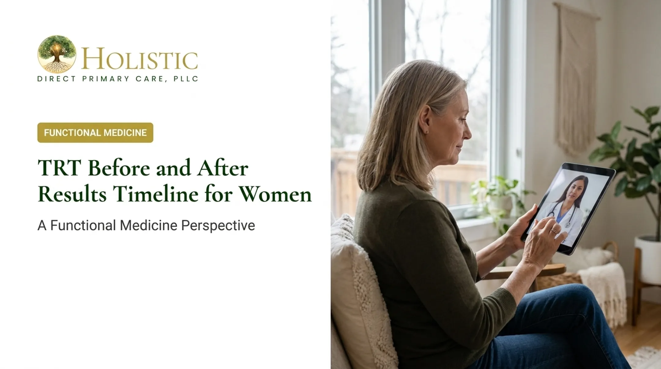 TRT Before and After Results Timeline for Women