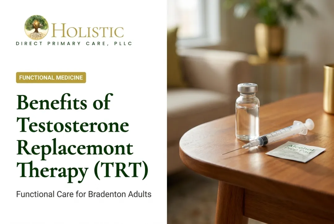 Benefits of Testosterone Replacement Therapy (TRT)