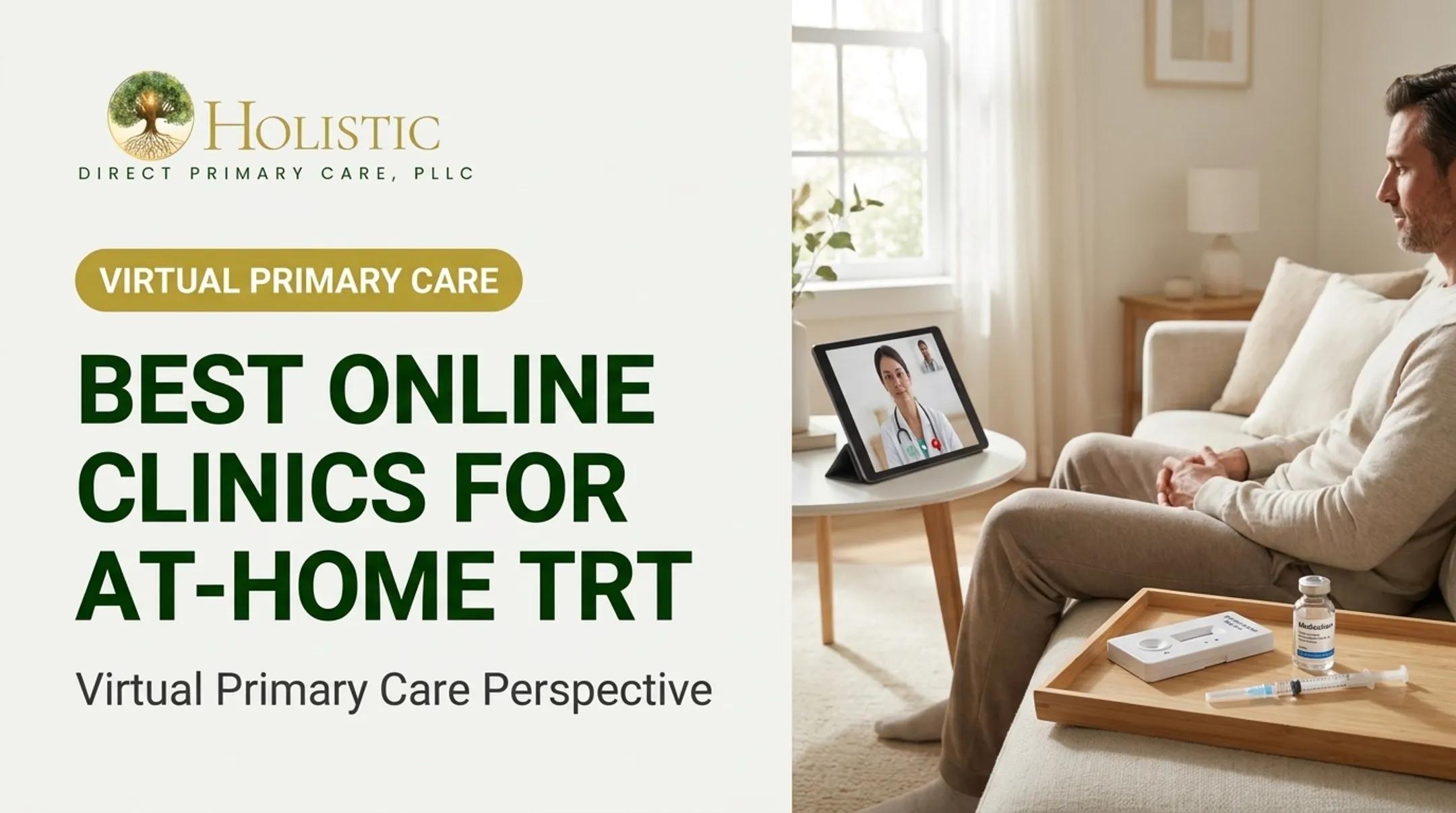Best Online Clinics for At-Home TRT