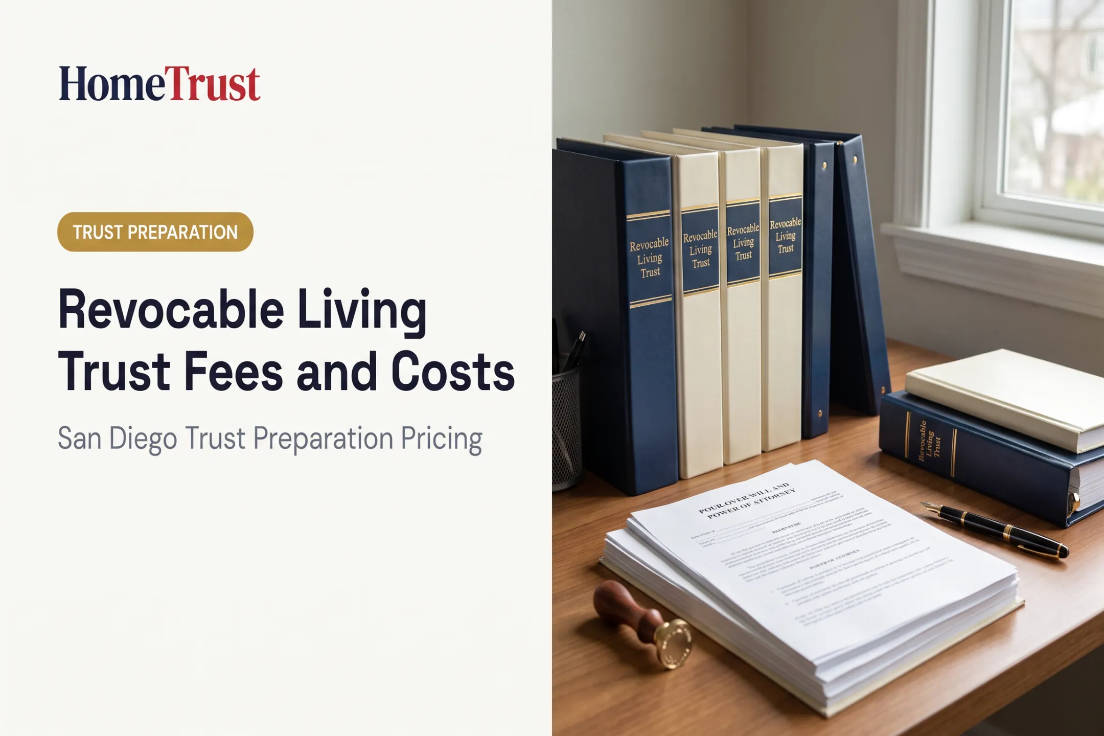 Revocable Living Trust Fees and Costs