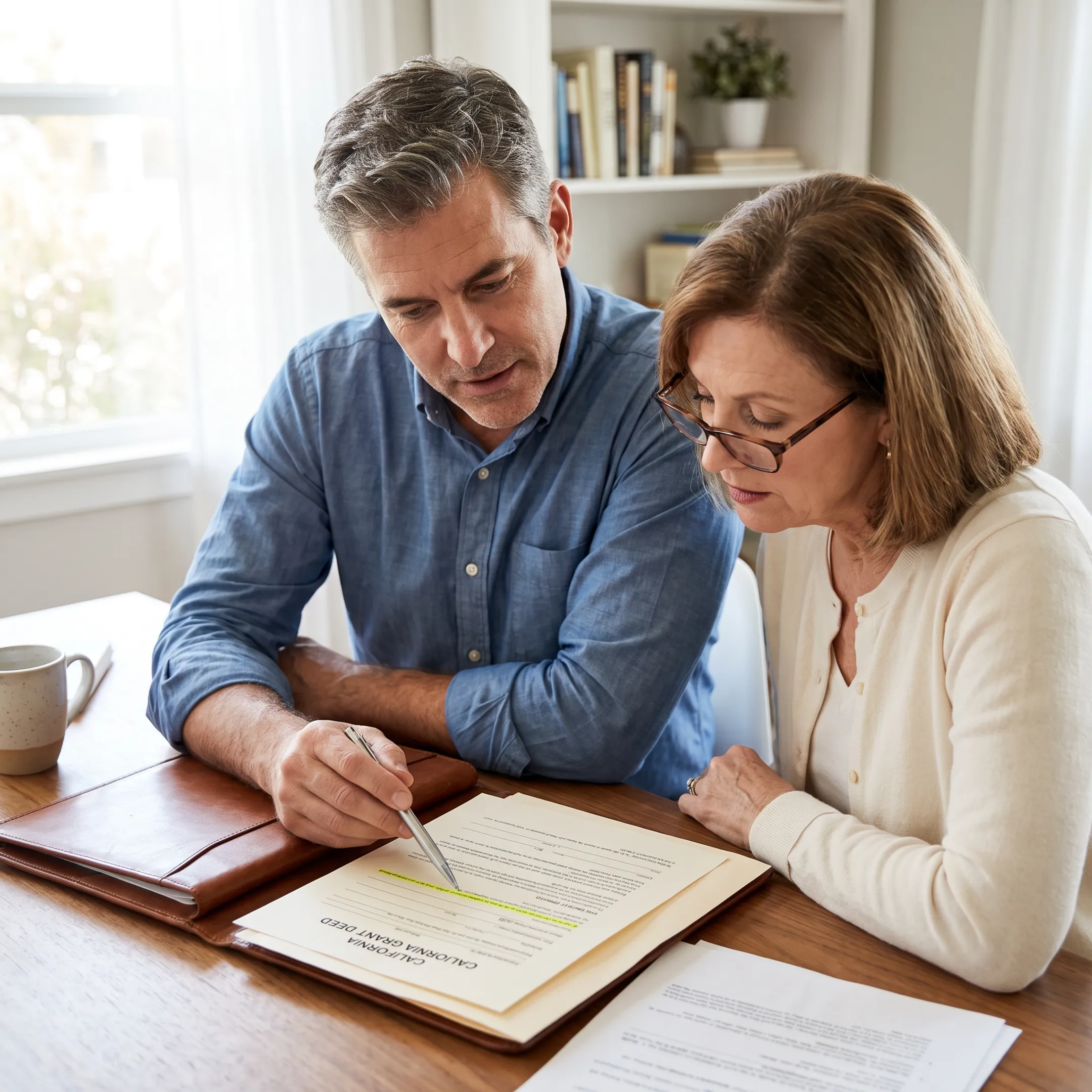 HomeTrust reviewing property recording documents