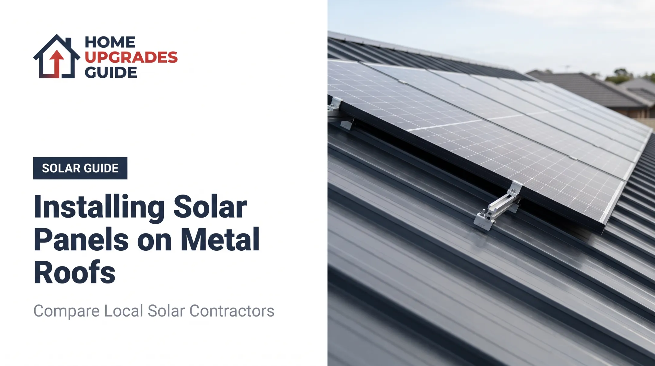 Installing Solar Panels on Metal Roofs