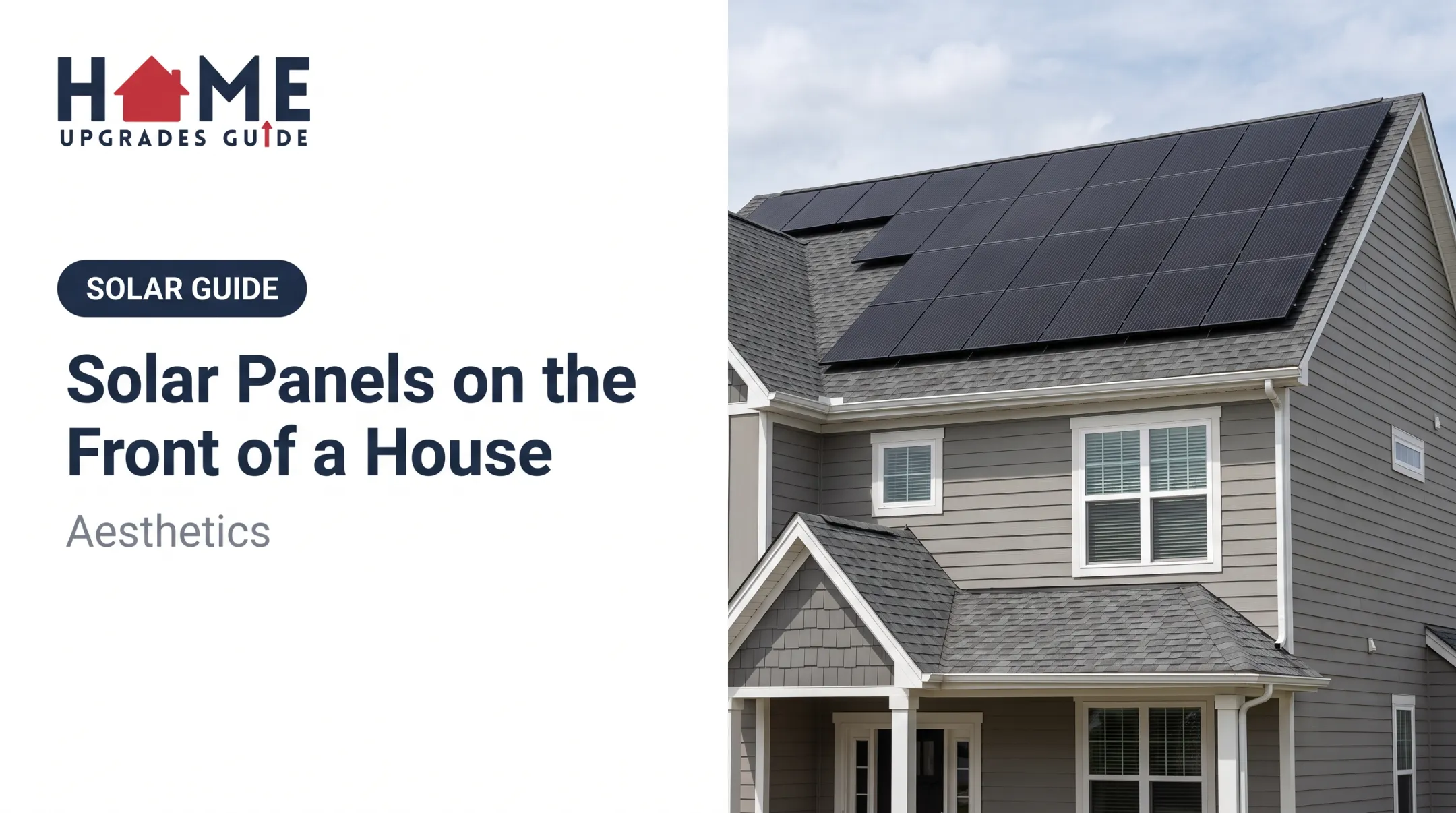 Solar Panels on the Front of a House: Aesthetics