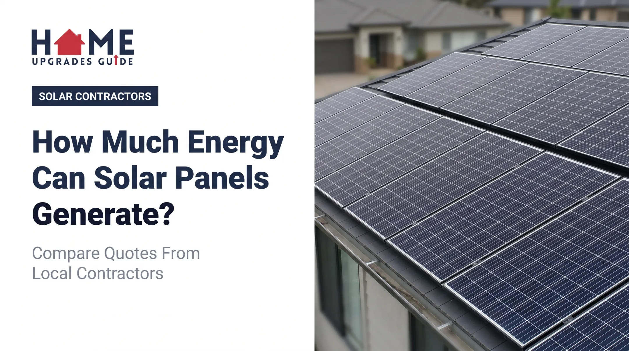 How Much Energy Can Solar Panels Generate?