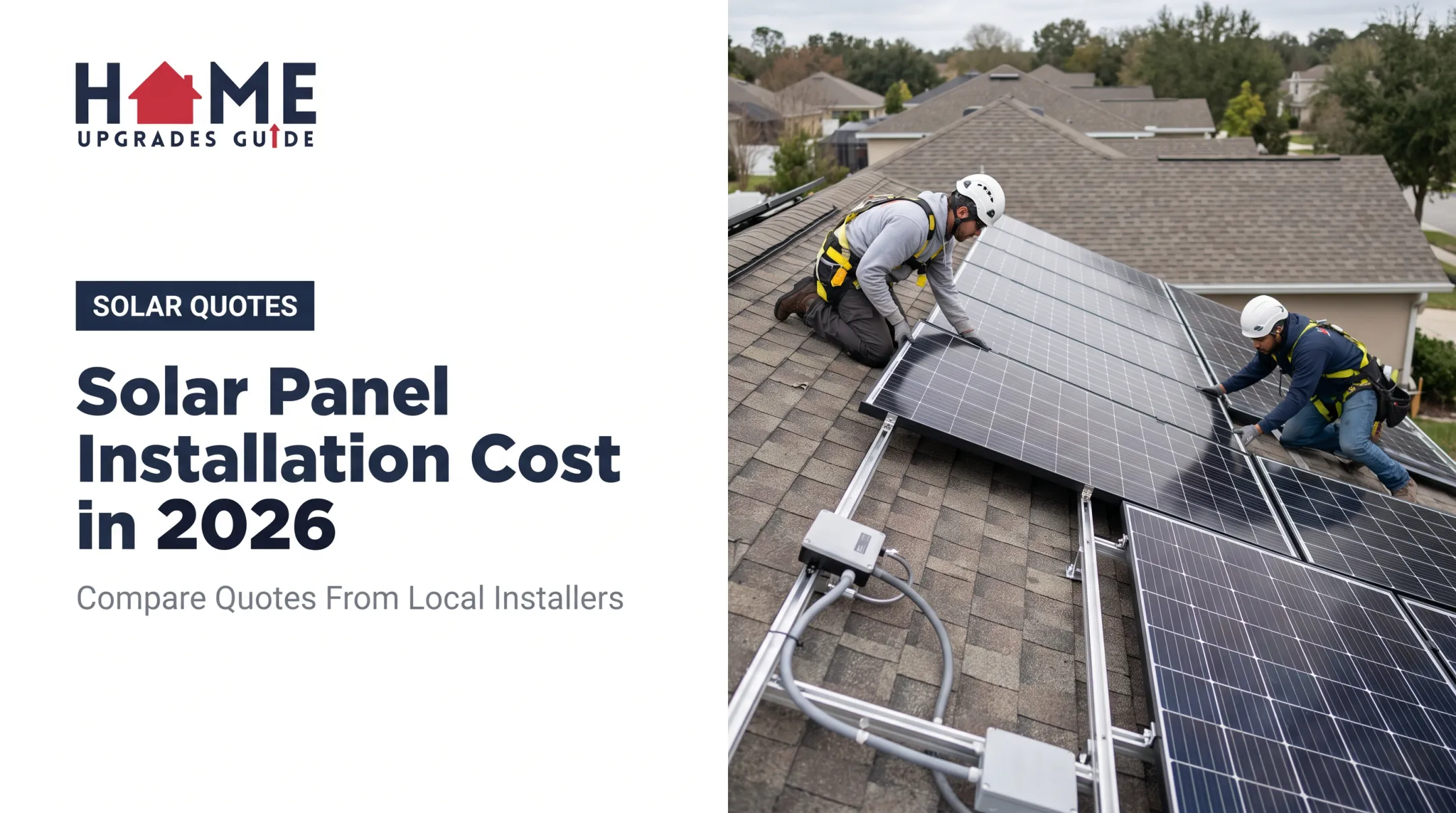 Solar Panel Installation Cost in 2026