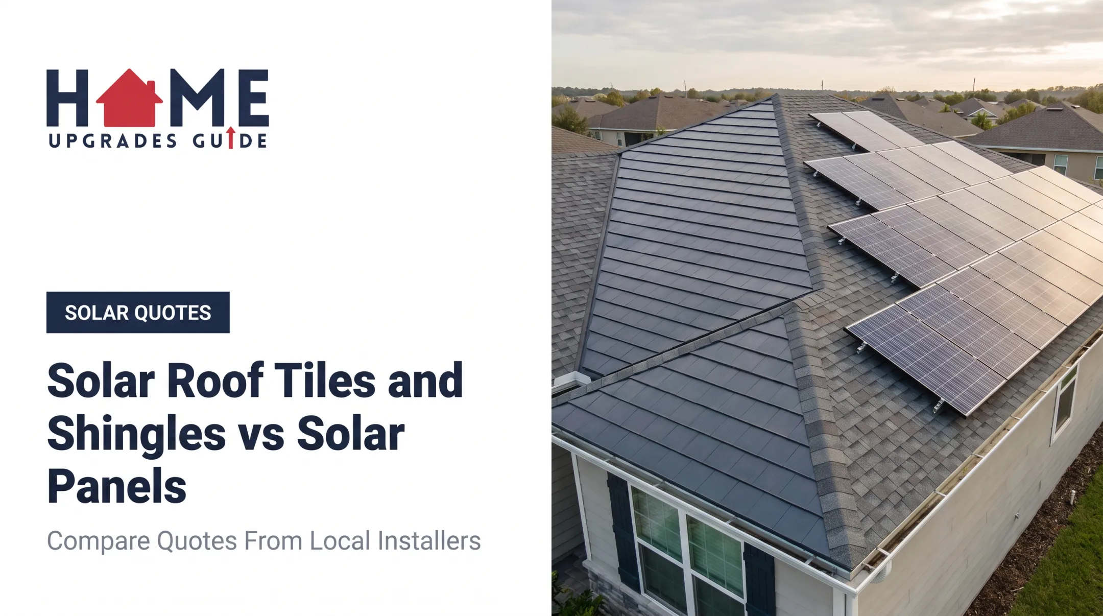 Solar Roof Tiles and Shingles vs Solar Panels