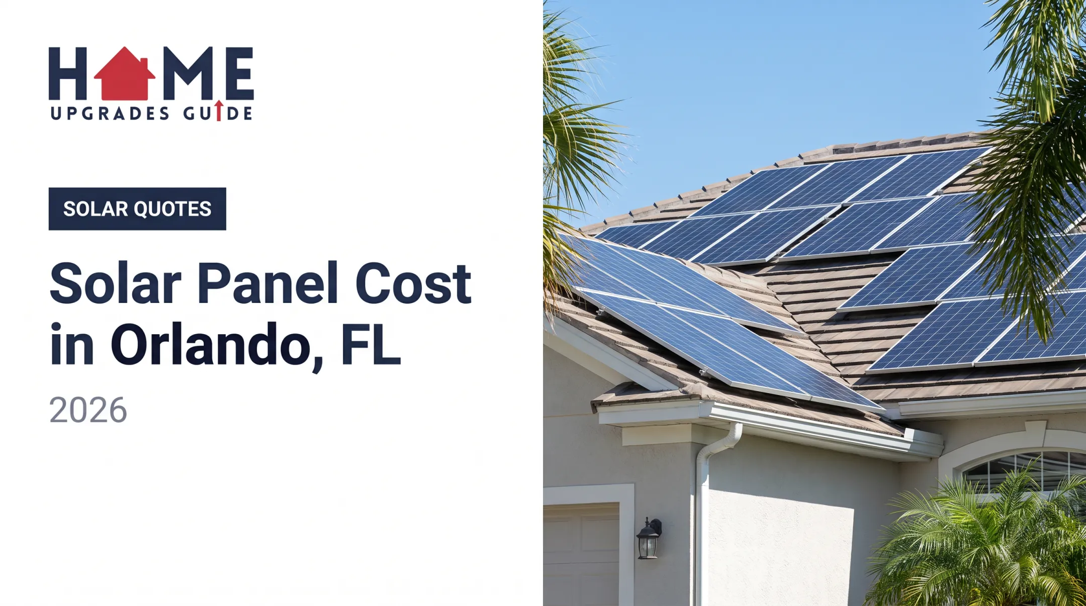Solar Panel Cost in Orlando, FL: 2026