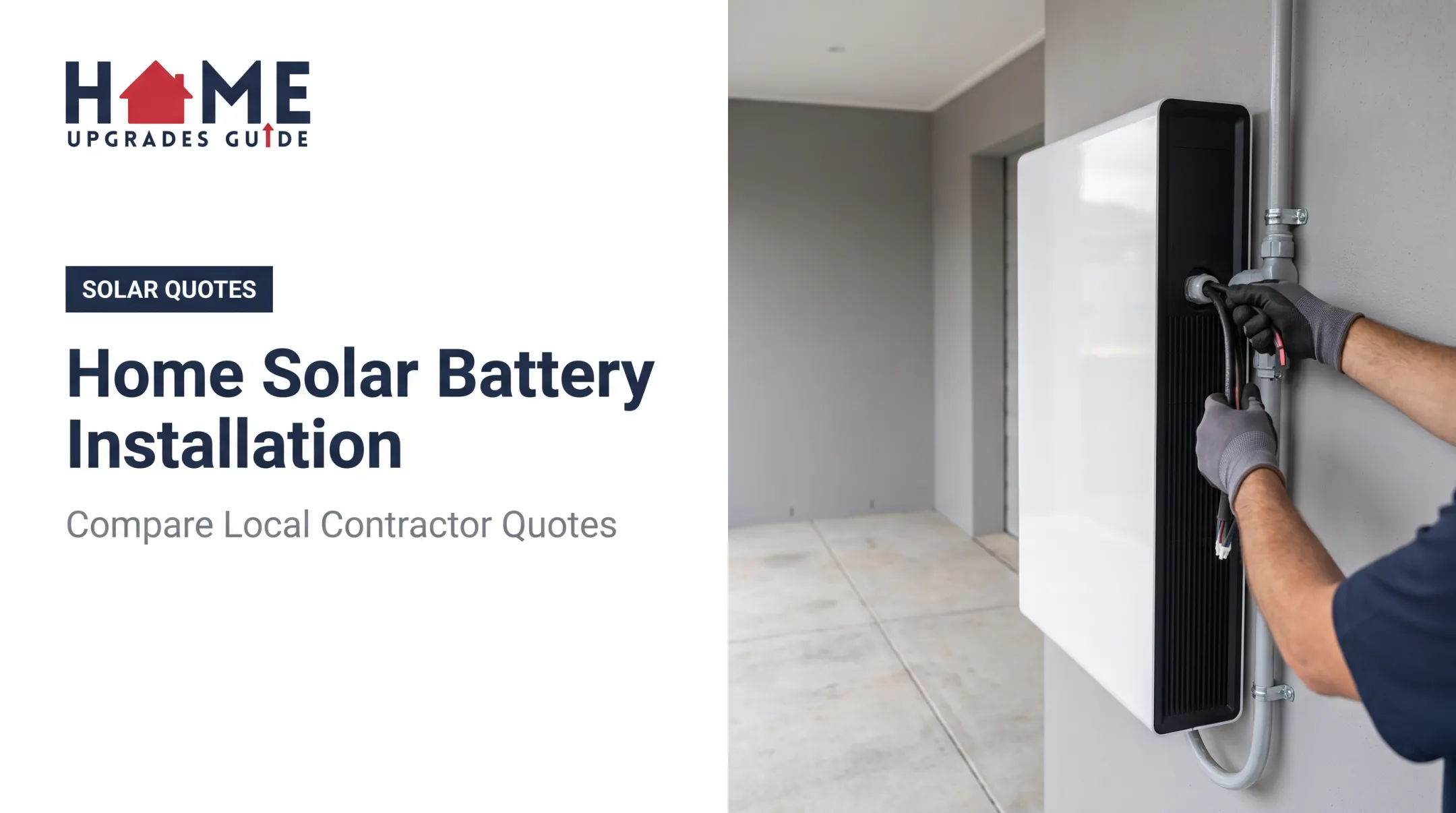 Home Solar Battery Installation