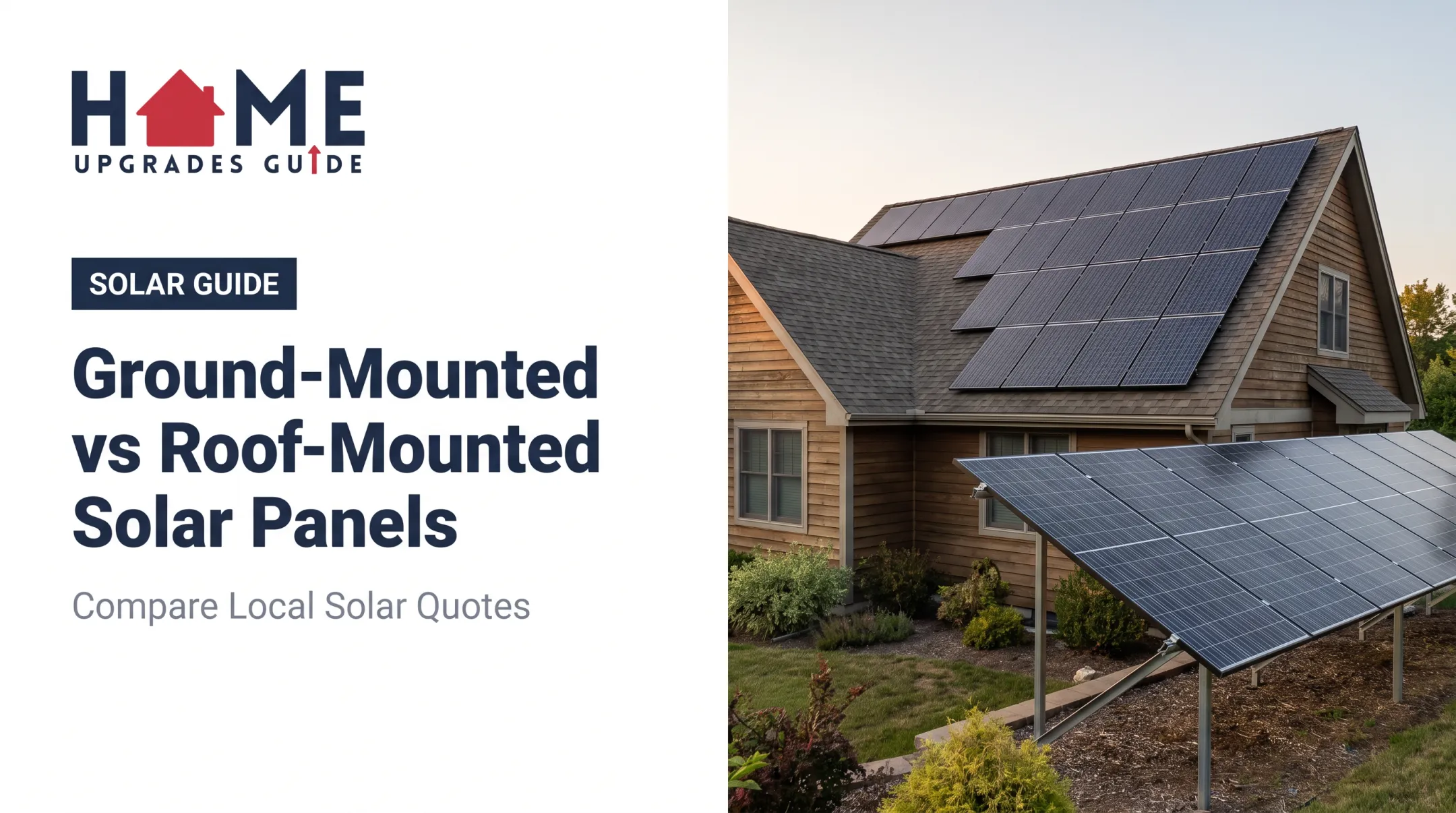 Ground-Mounted vs Roof-Mounted Solar Panels