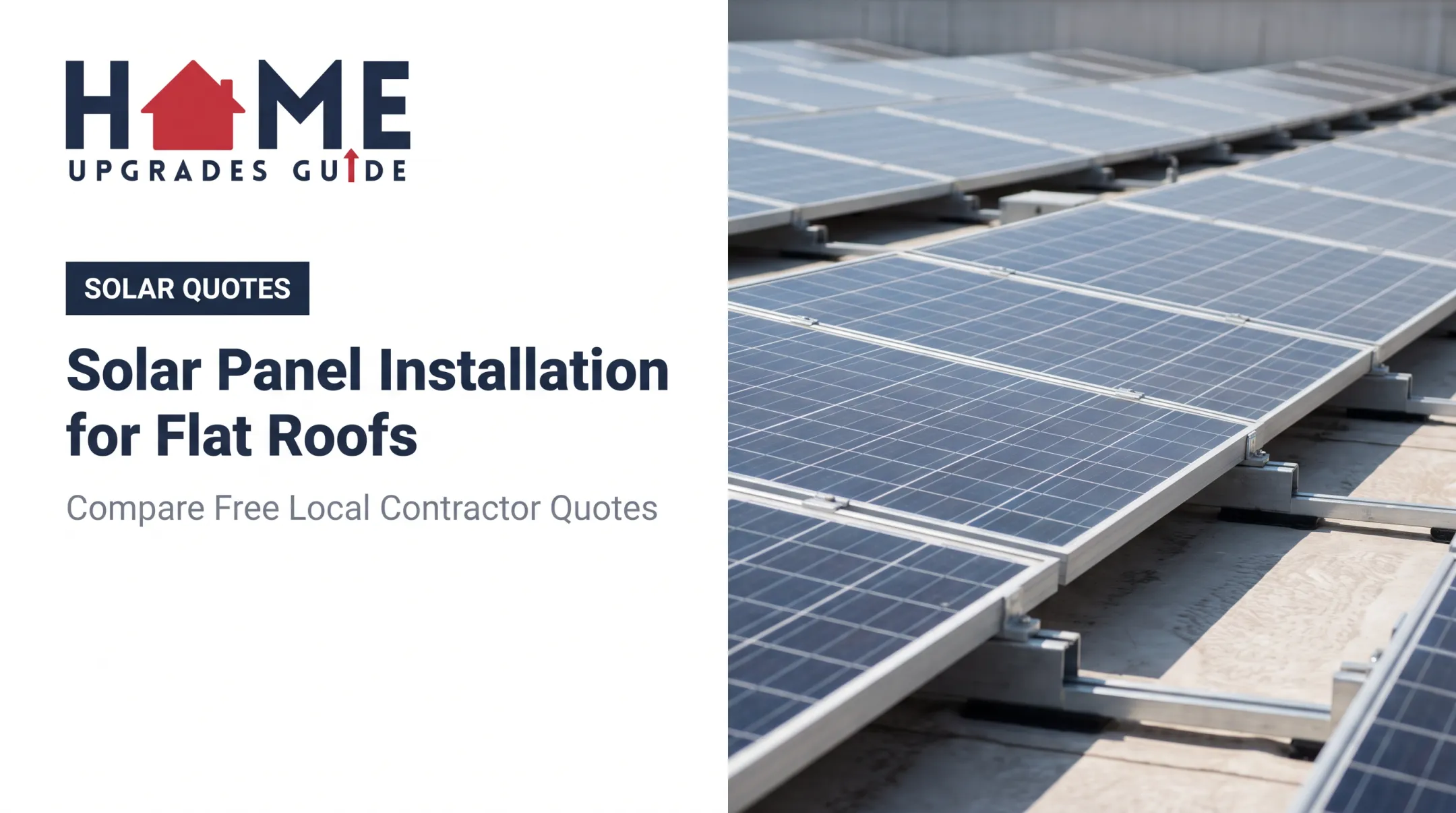 Solar Panel Installation for Flat Roofs