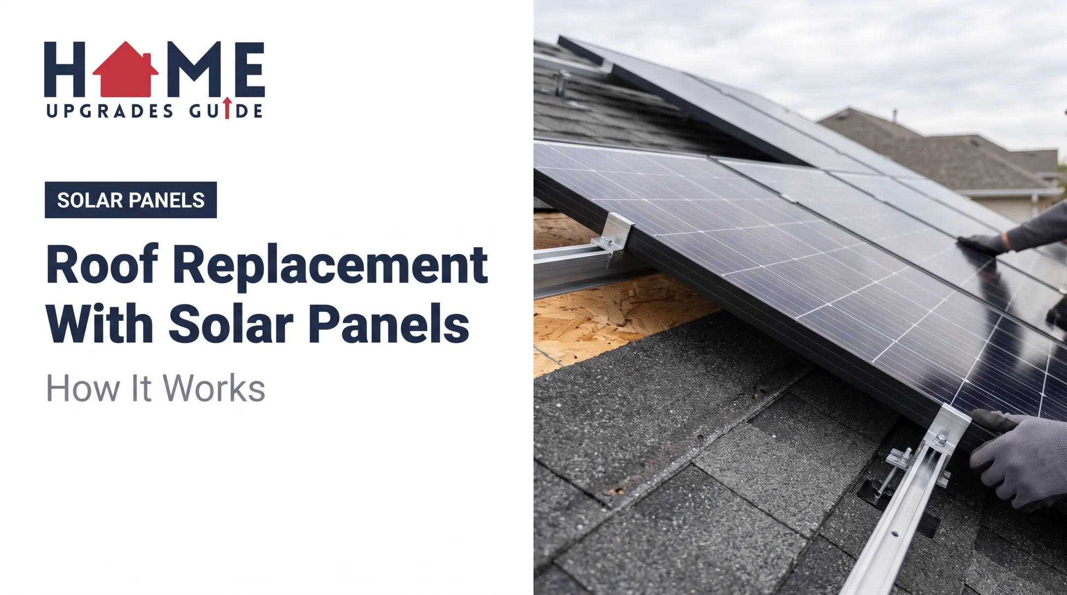 Roof Replacement With Solar Panels: How It Works