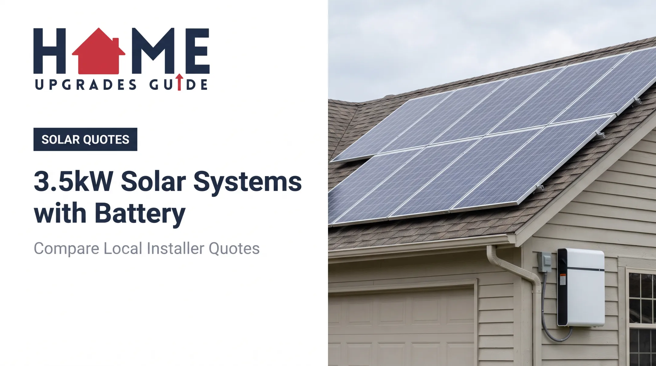 3.5kW Solar Systems with Battery
