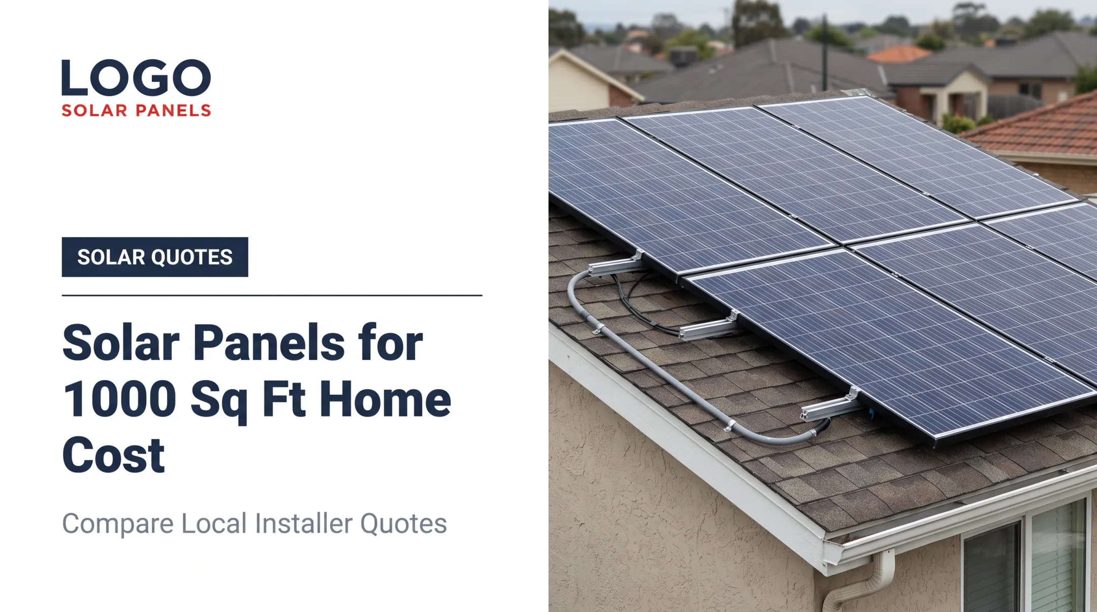 Solar Panels for 1000 Sq Ft Home Cost