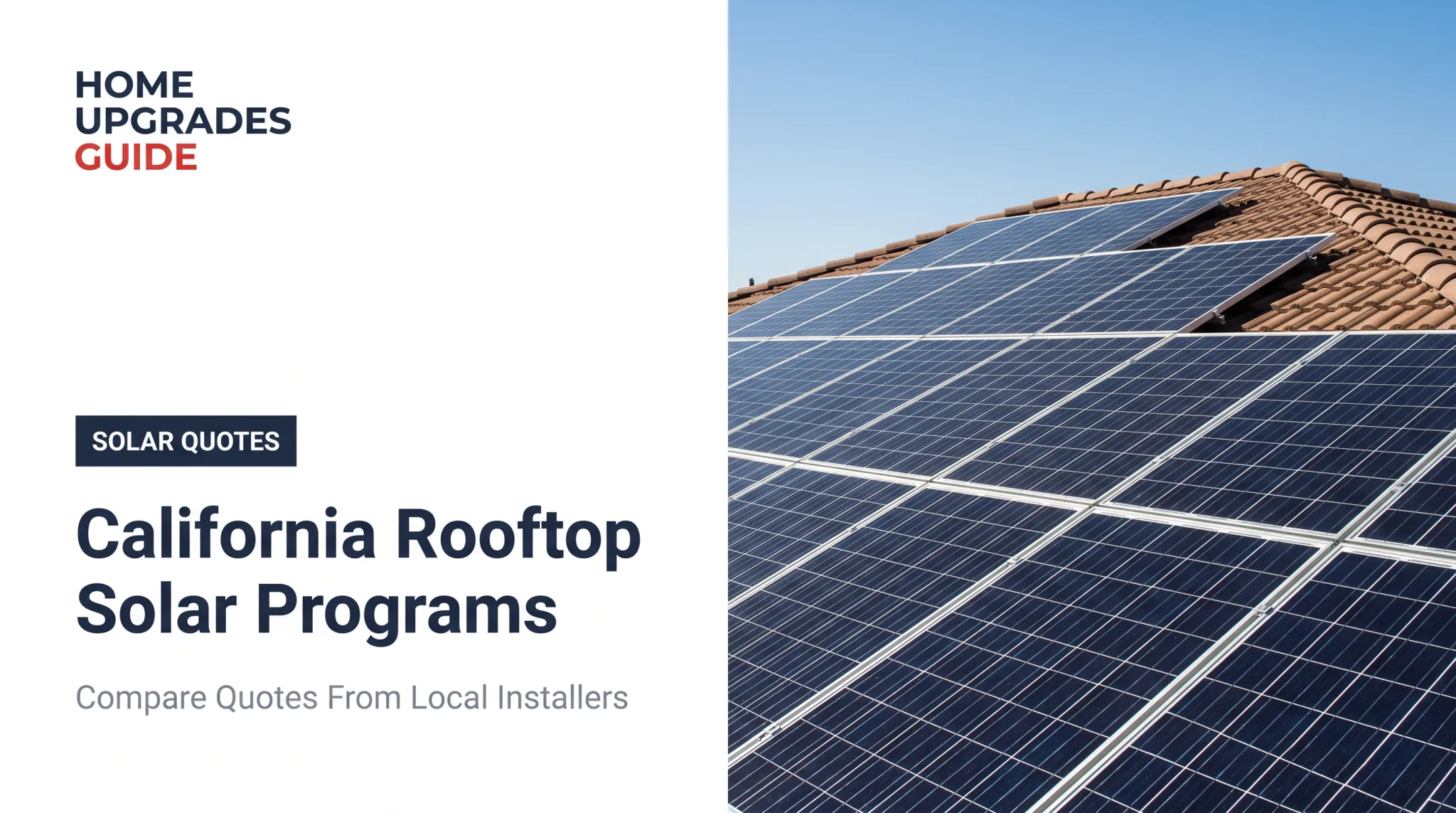 California Rooftop Solar Programs