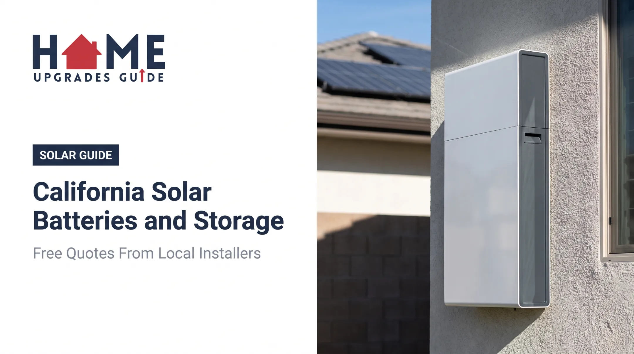 California Solar Batteries and Storage