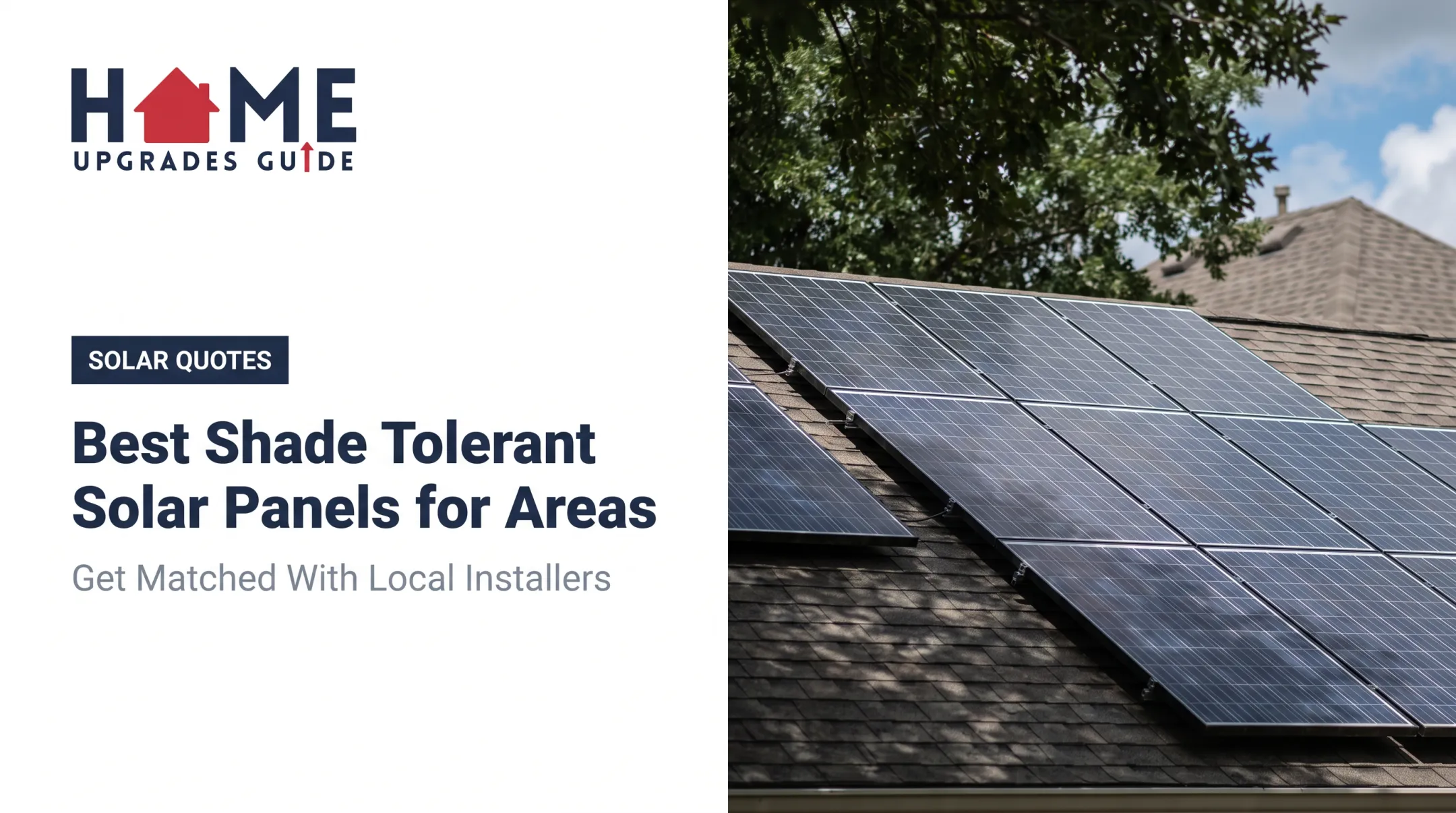 Best Shade Tolerant Solar Panels for Areas