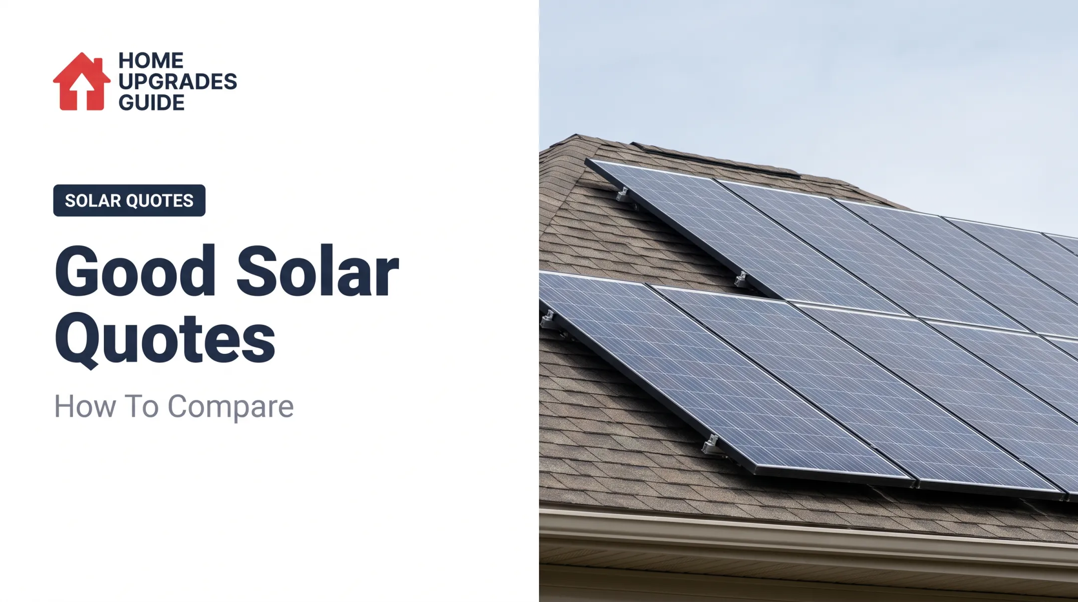Good Solar Quotes: How To Compare