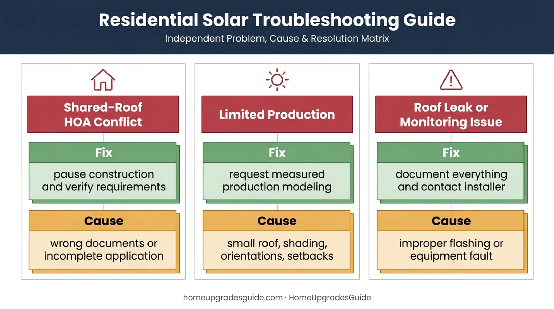 Three common townhouse solar installation problems and fixes