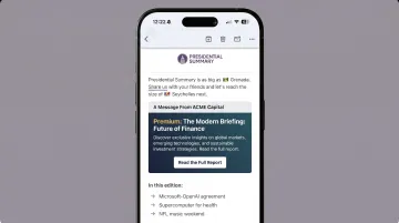 House of Summary newsletter advertising placement inside premium executive briefing email