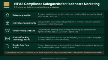 HIPAA healthcare marketing compliance safeguards checklist five key requirements