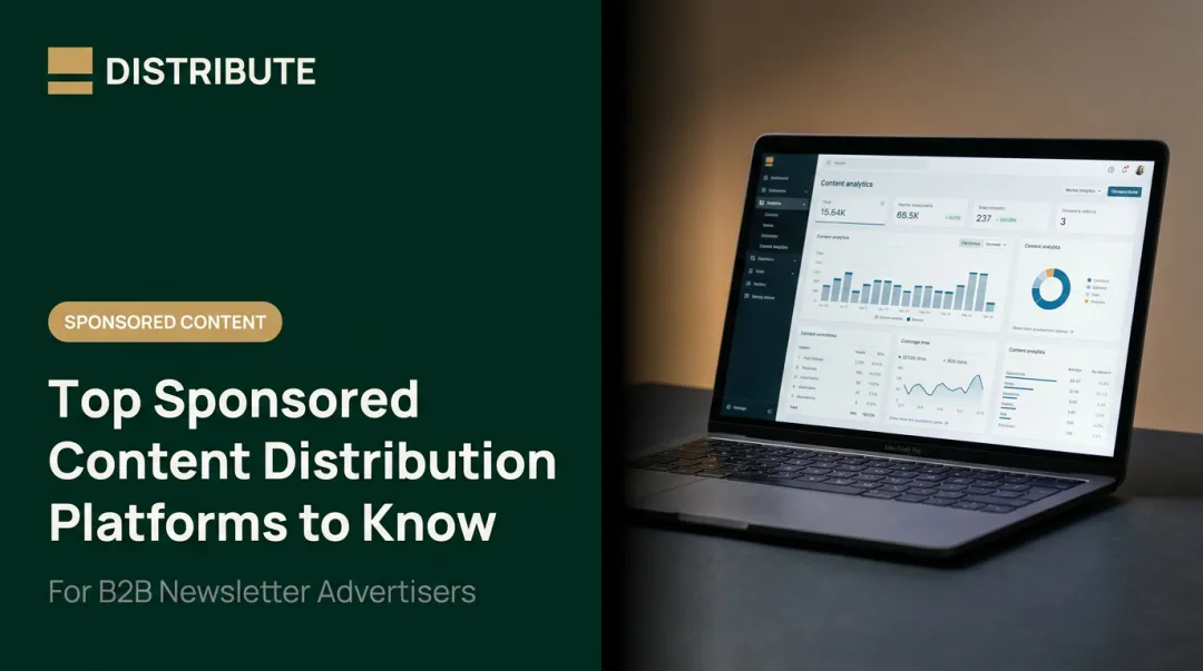 Top Sponsored Content Distribution Platforms to Know