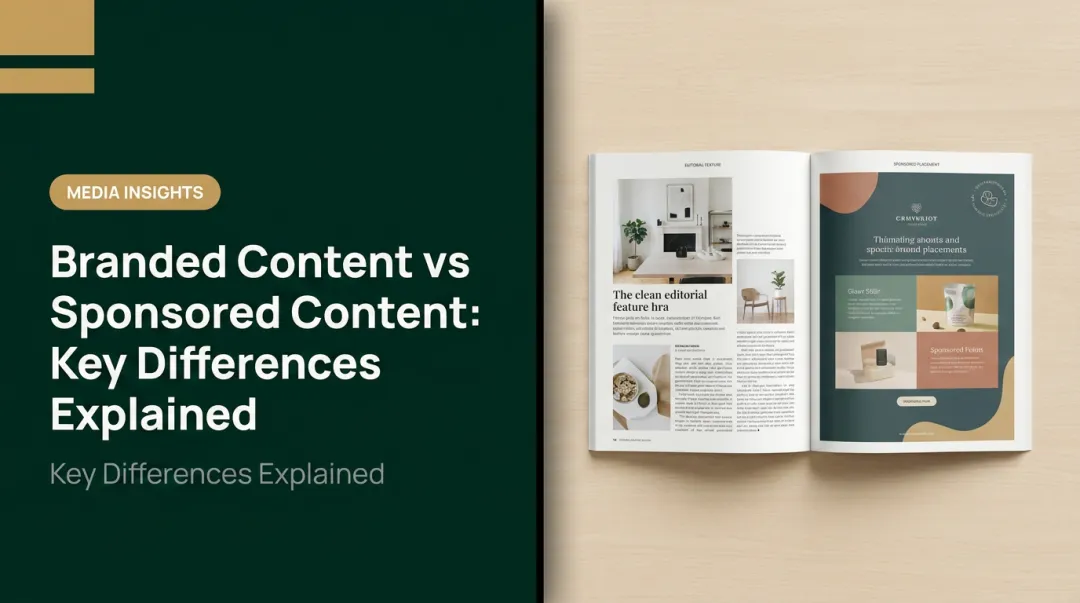 Branded Content vs Sponsored Content: Key Differences Explained
