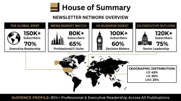 House of Summary newsletter network audience demographics and global subscriber reach