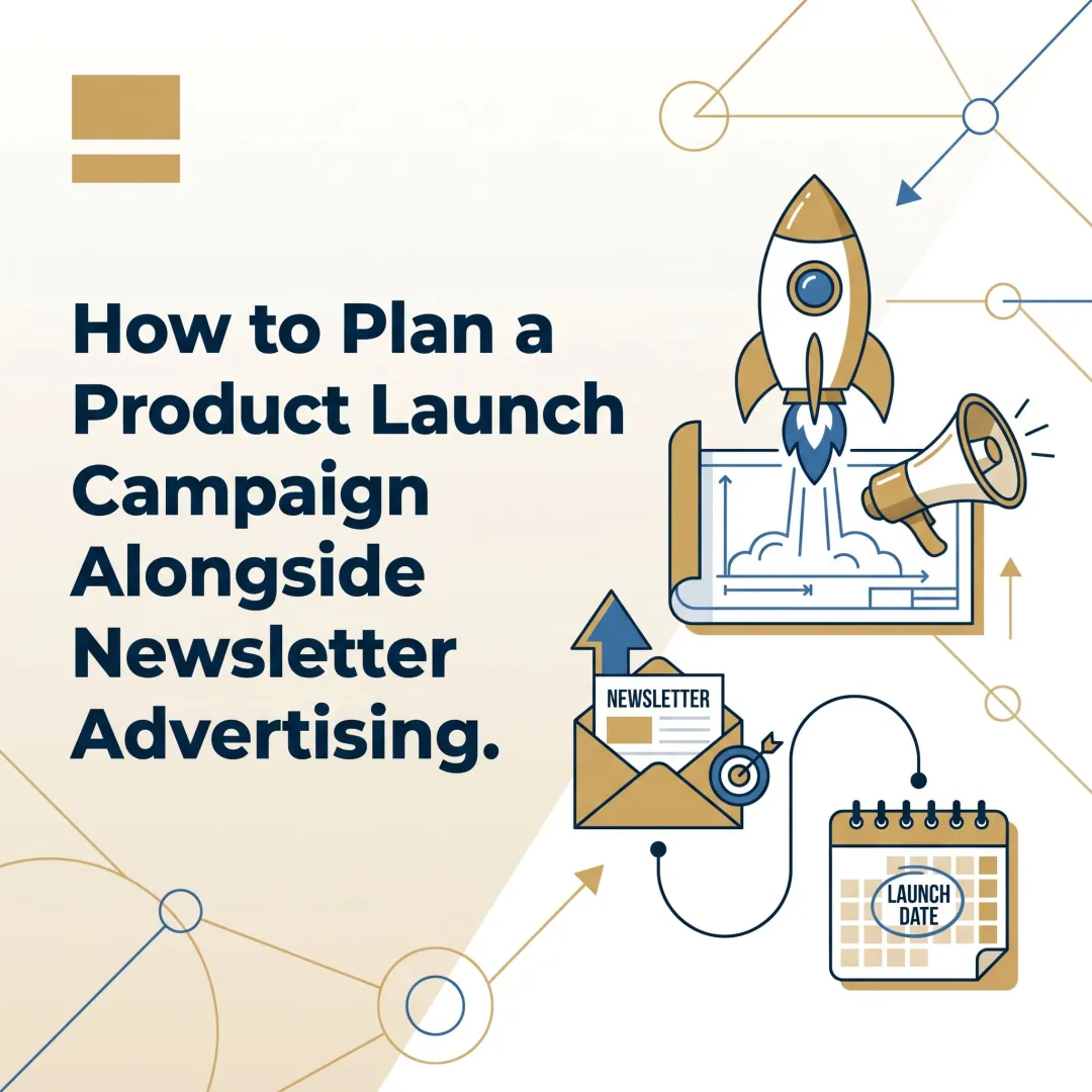 How to Plan a Product Launch Campaign Alongside Newsletter Advertising