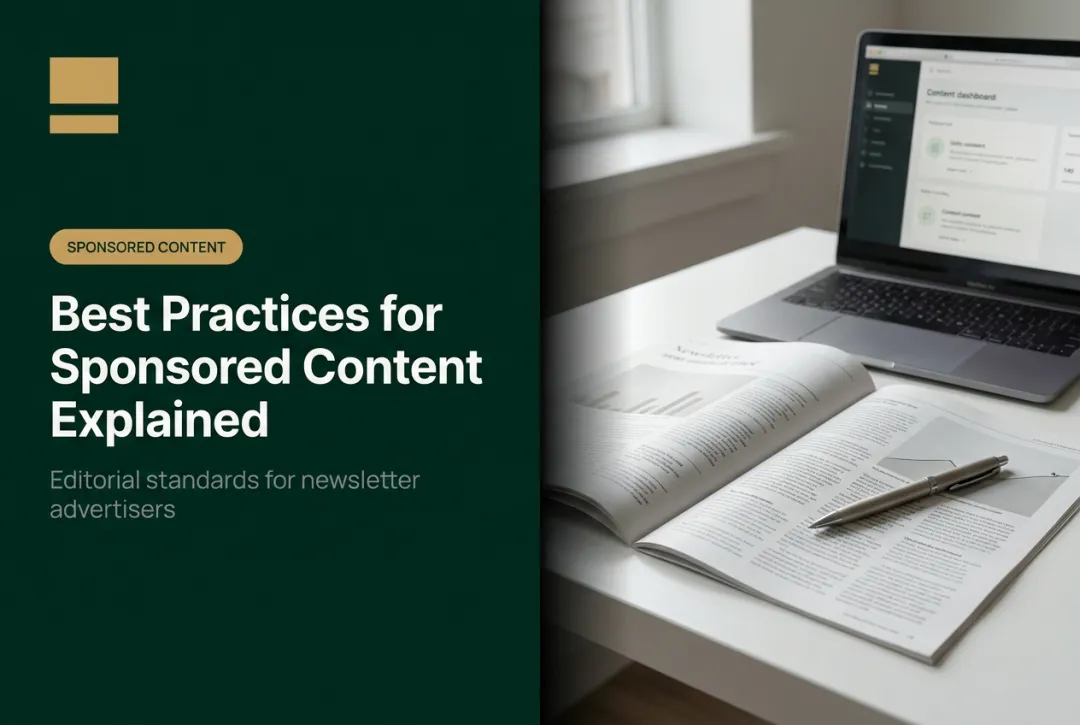 Best Practices for Sponsored Content Explained