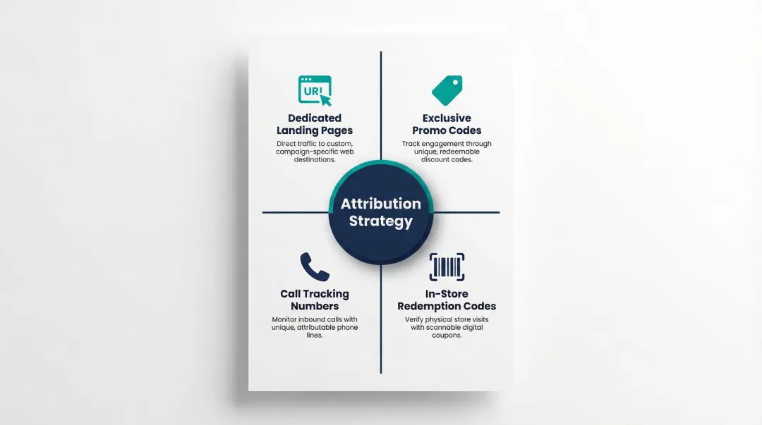 Four offline attribution methods for senior newsletter advertising campaign tracking