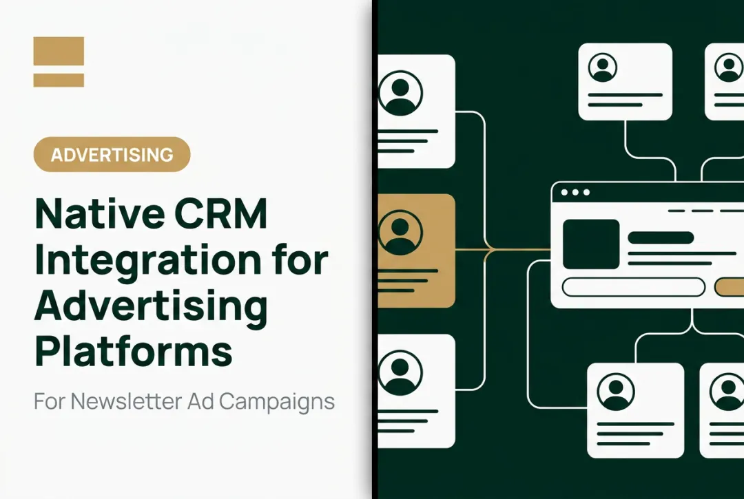 Native CRM Integration for Advertising Platforms