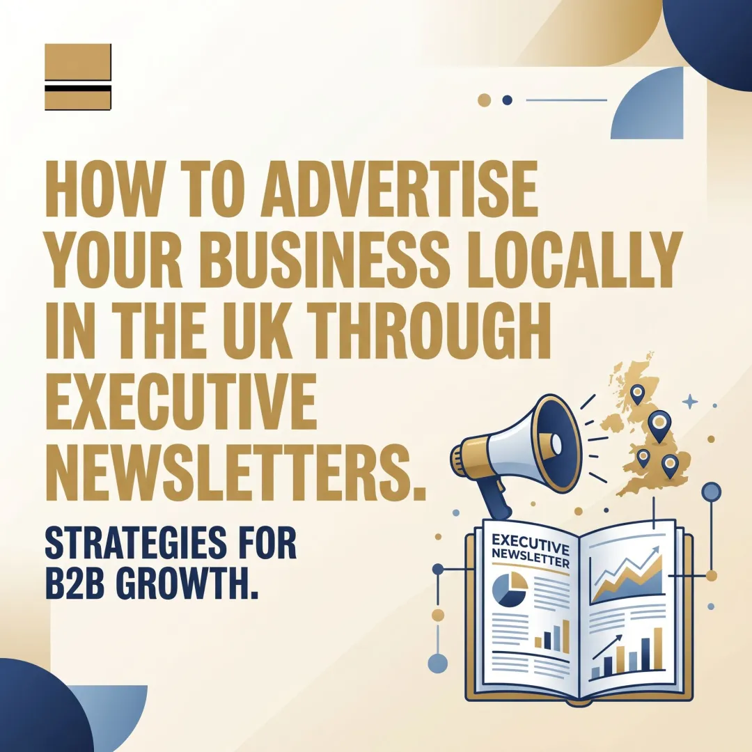 How to Advertise Your Business Locally in the UK Through Executive Newsletters