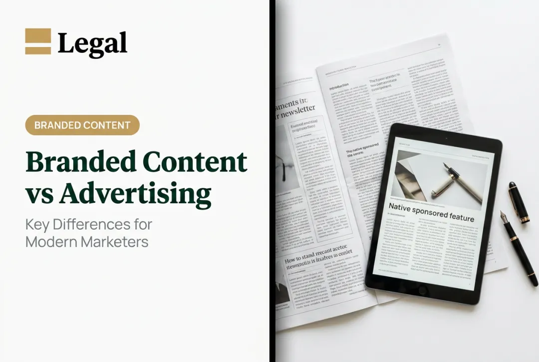 Branded Content vs Advertising: Key Differences for Modern Marketers