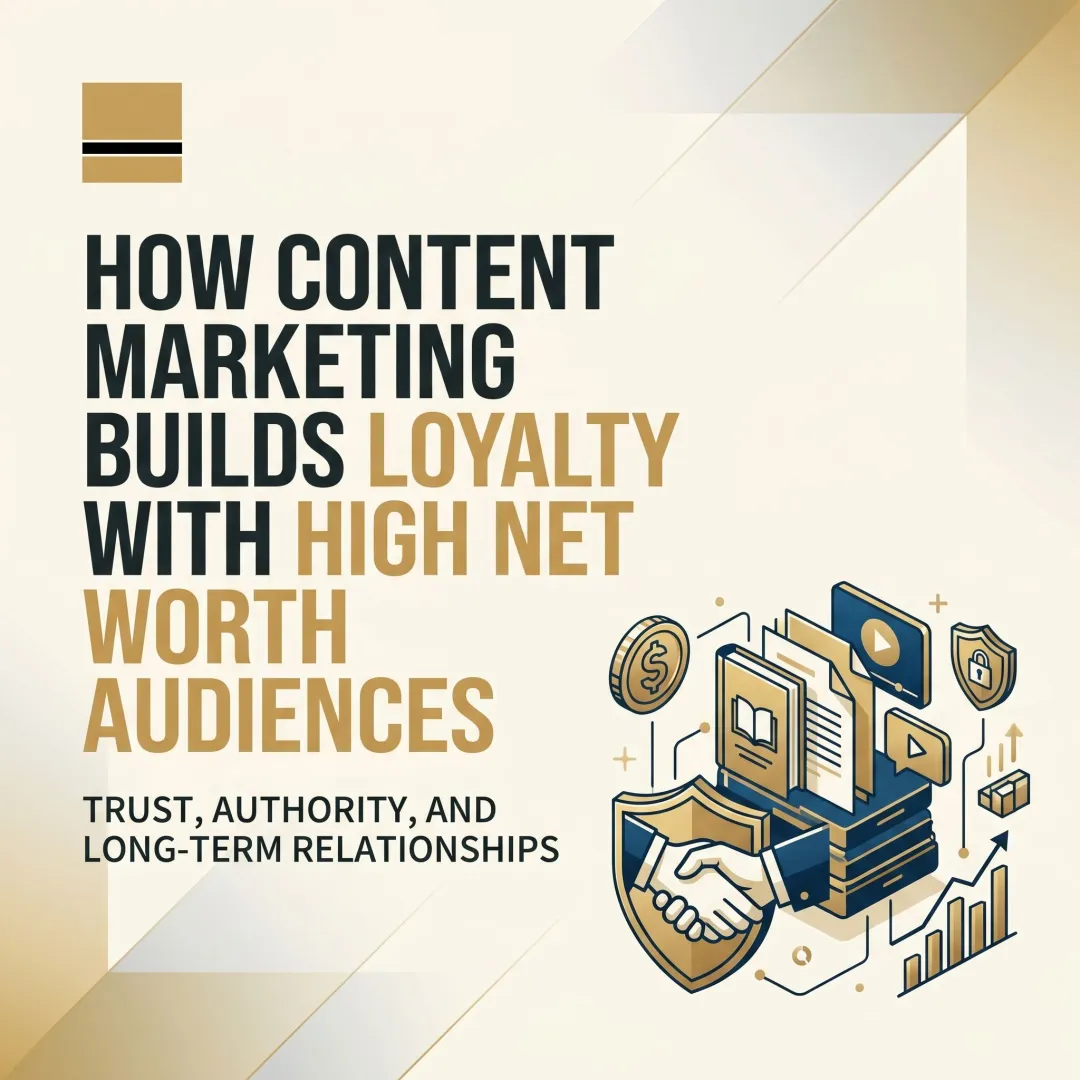 How Content Marketing Builds Loyalty With High Net Worth Audiences