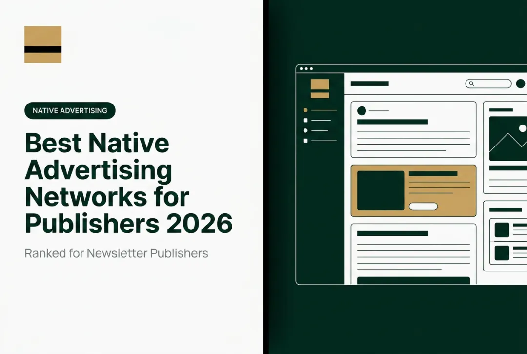 Best Native Advertising Networks for Publishers 2026