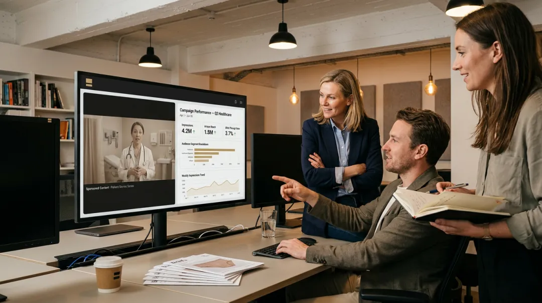 Documentary-style patient story campaign producing measurable healthcare PR results and awards