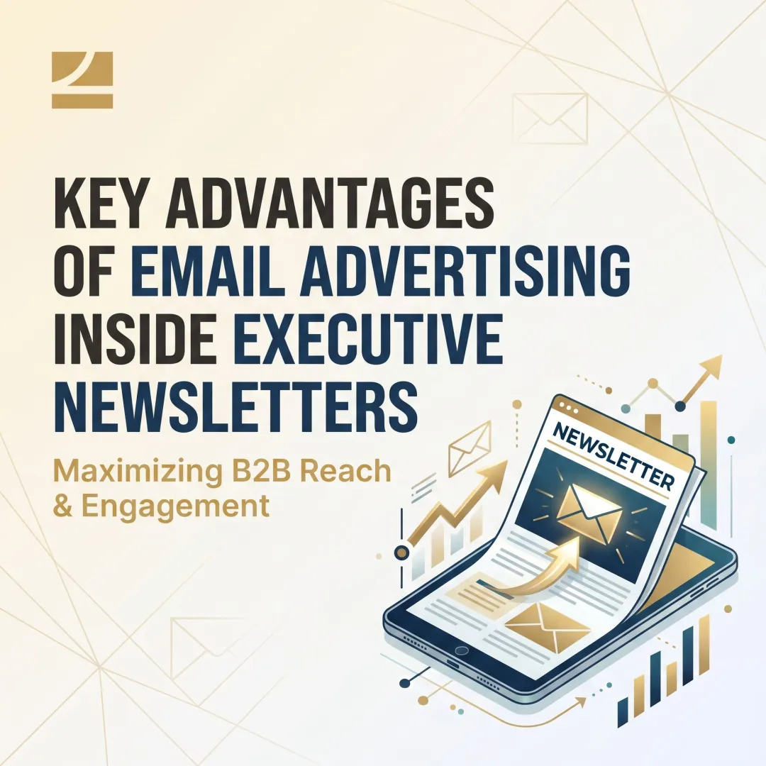 Key Advantages of Email Advertising Inside Executive Newsletters