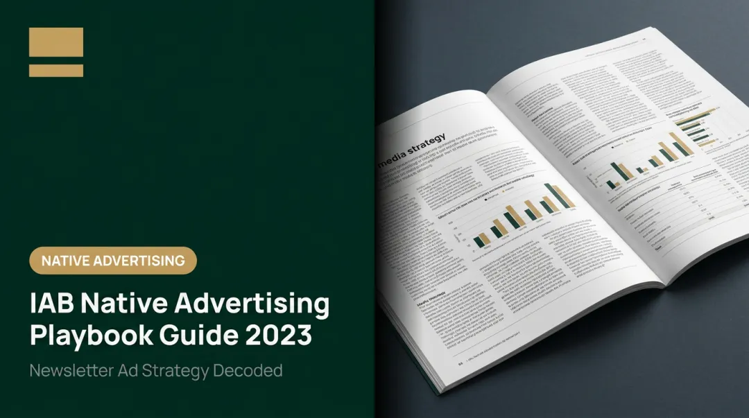 IAB Native Advertising Playbook Guide 2023
