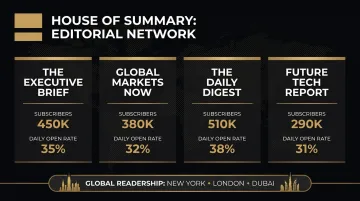 House of Summary newsletter network showing subscriber reach across global cities and publications