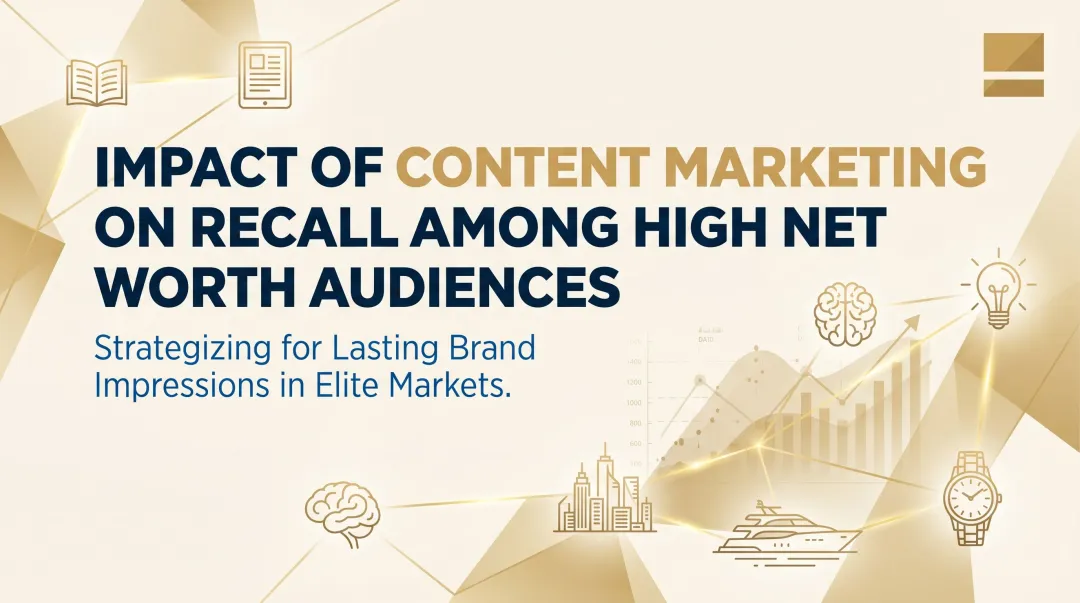 Impact of Content Marketing on Recall Among High Net Worth Audiences