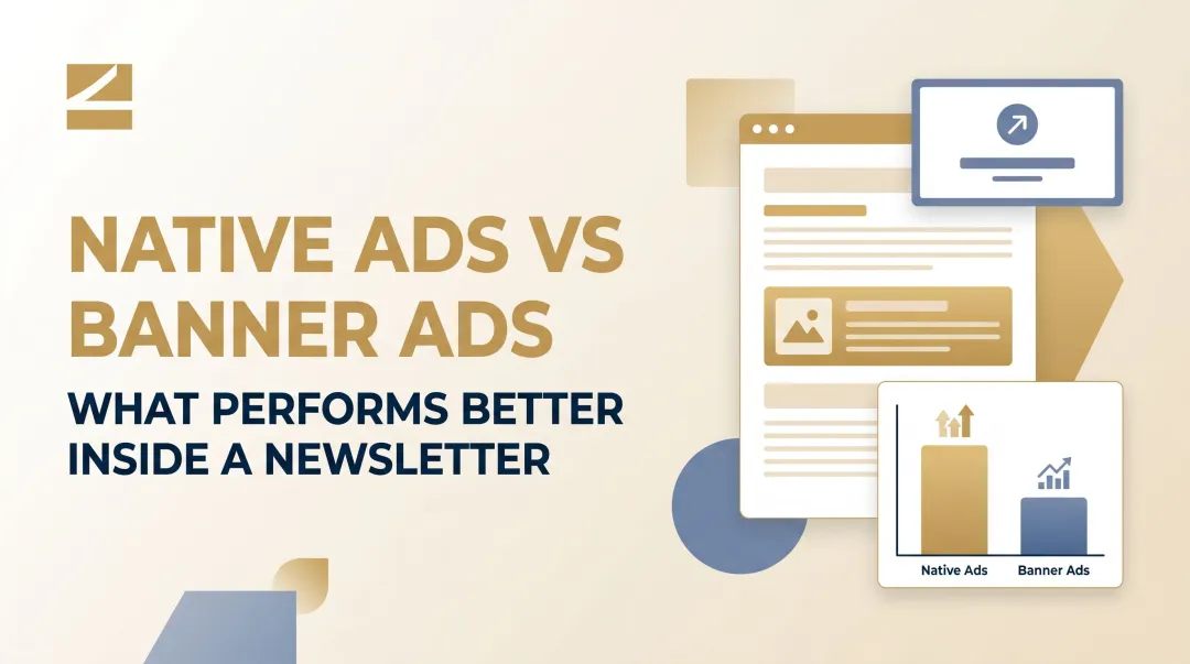 Native Ads vs Banner Ads: What Performs Better Inside a Newsletter