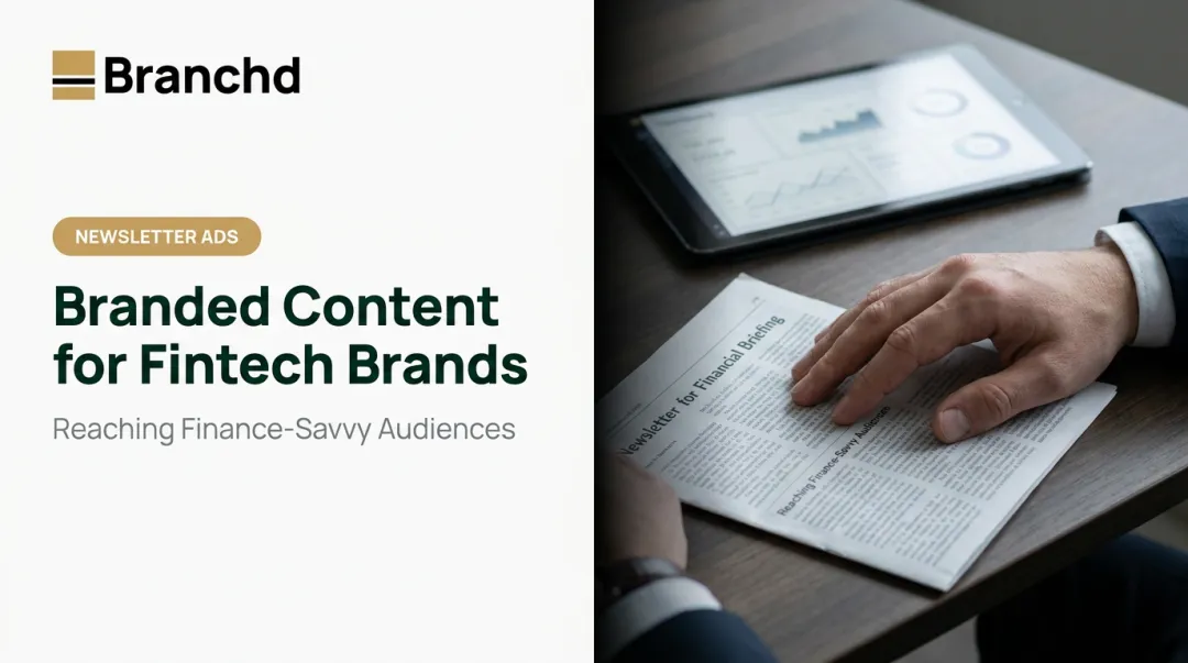 Branded Content for Fintech Brands: Reaching Finance-Savvy Audiences