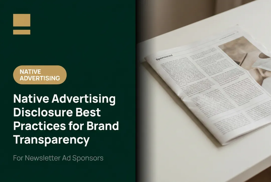Native Advertising Disclosure Best Practices for Brand Transparency