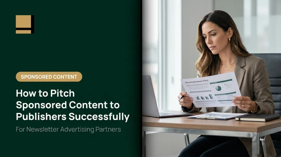 How to Pitch Sponsored Content to Publishers Successfully