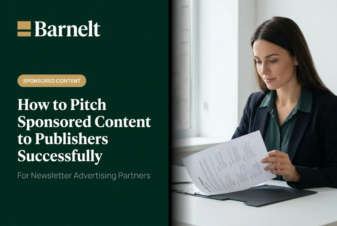 How to Pitch Sponsored Content to Publishers Successfully