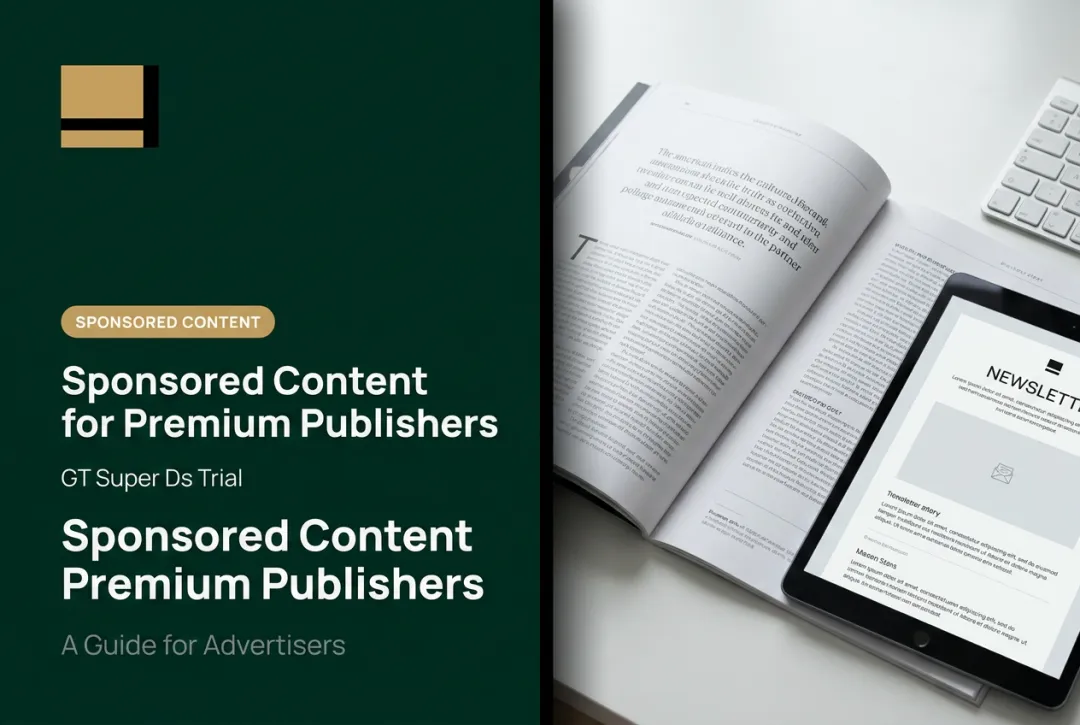 Sponsored Content for Premium Publishers: A Guide for Advertisers