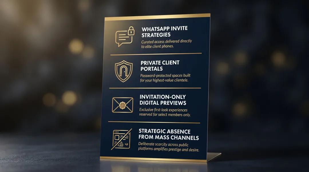 Four exclusivity content tactics for luxury fashion brands targeting HNW audiences